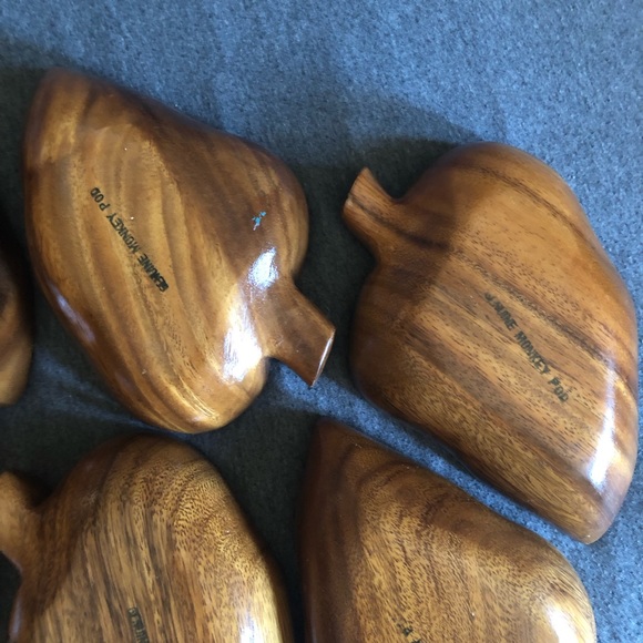 House of Monkeypod Serving Set Made in Hawaii - Picture 4 of 16